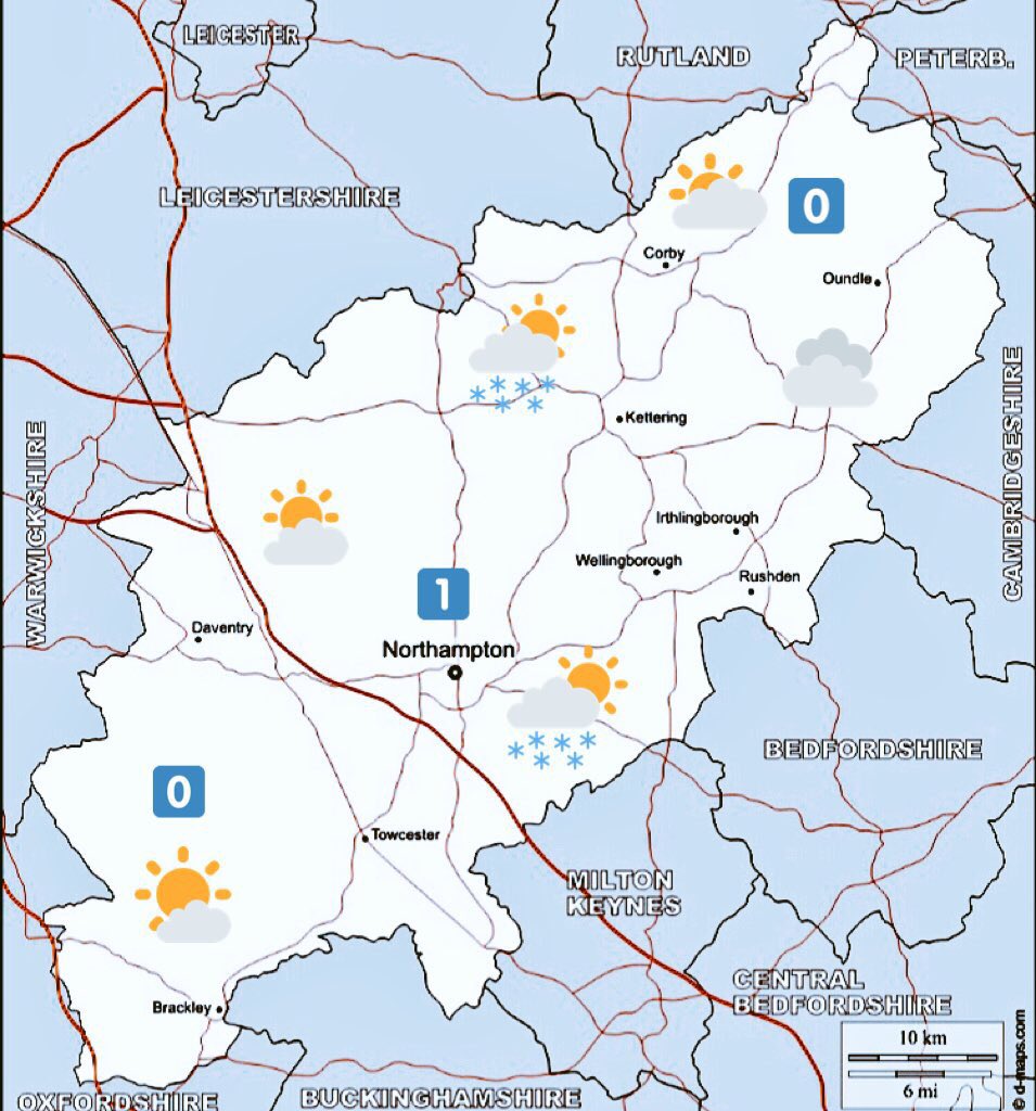 A bitterly cold day ahead with highs of just 1C but the easterly breeze will make it feel more like -5C.

We’ll see some sunny spells but also some scattered snow showers this afternoon when we have a <a href="/metoffice/">Met Office</a> warning in place.