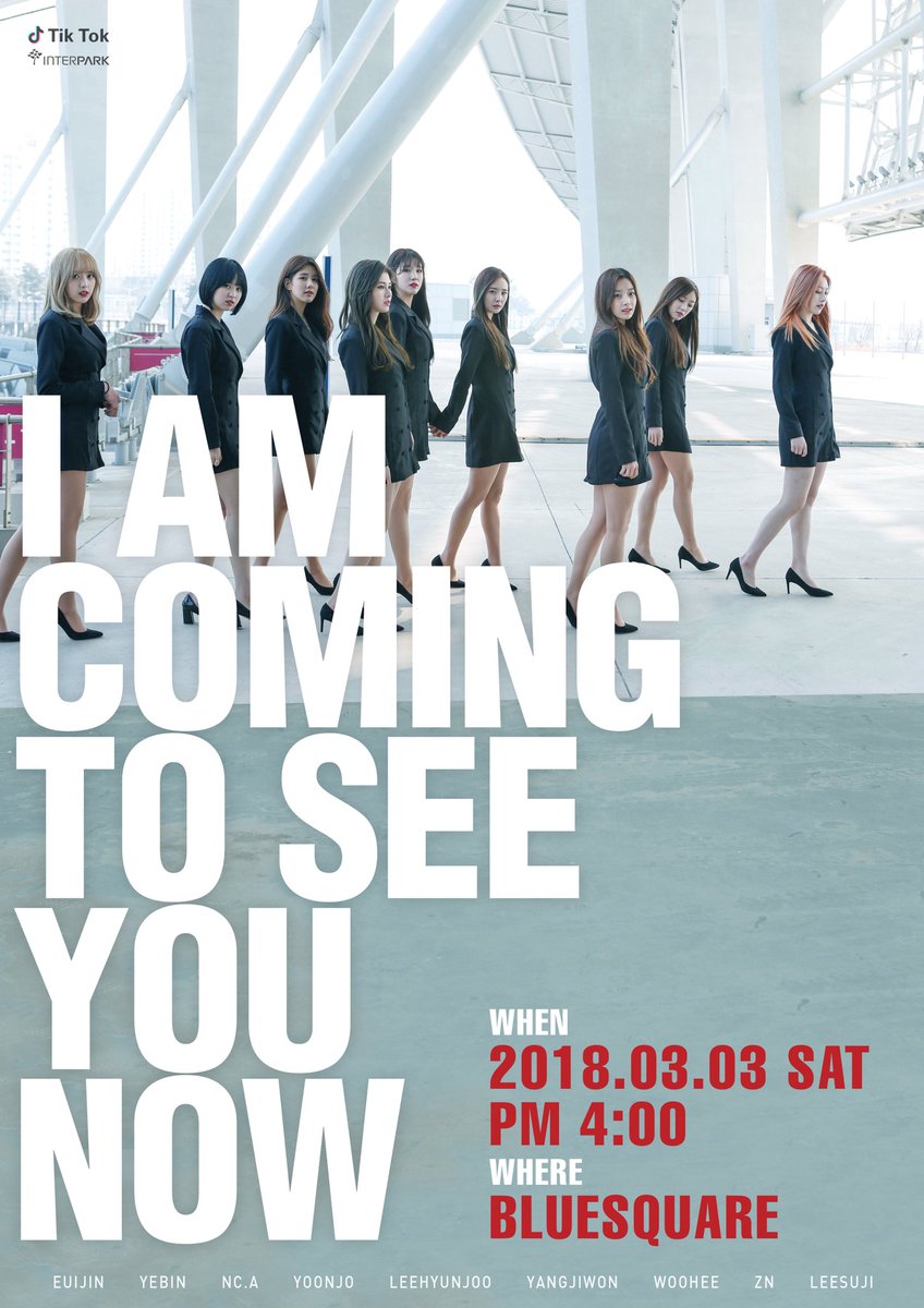 2018.02.26 (월) PM8:00
UNI.T THANKS TO FANMEETING 
티켓 예매가 시작됩니다.
3월 3일에 만나요.

goo.gl/FJ4mCE
