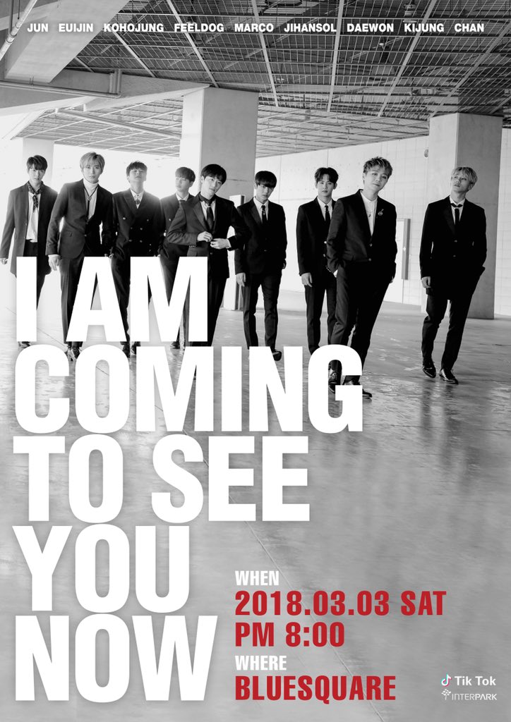 2018.02.26 (월) PM8:00
UNB THANKS TO FANMEETING 
티켓 예매가 시작됩니다.
3월 3일에 만나요.

goo.gl/Xd2t1s