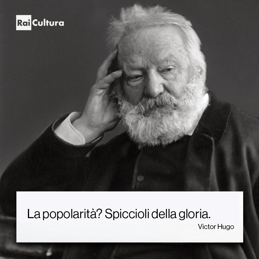 Il #26 febbraio1802 nasceva #VictorHugo. Scrittore, poeta, drammaturgo e politico, è considerato il padre del Romanticismo in Francia. Le sue opere coprirono tutti i generi letterari, dalla poesia al dramma, dalla satira politica al romanzo storico. Avete mai letto una sua opera?