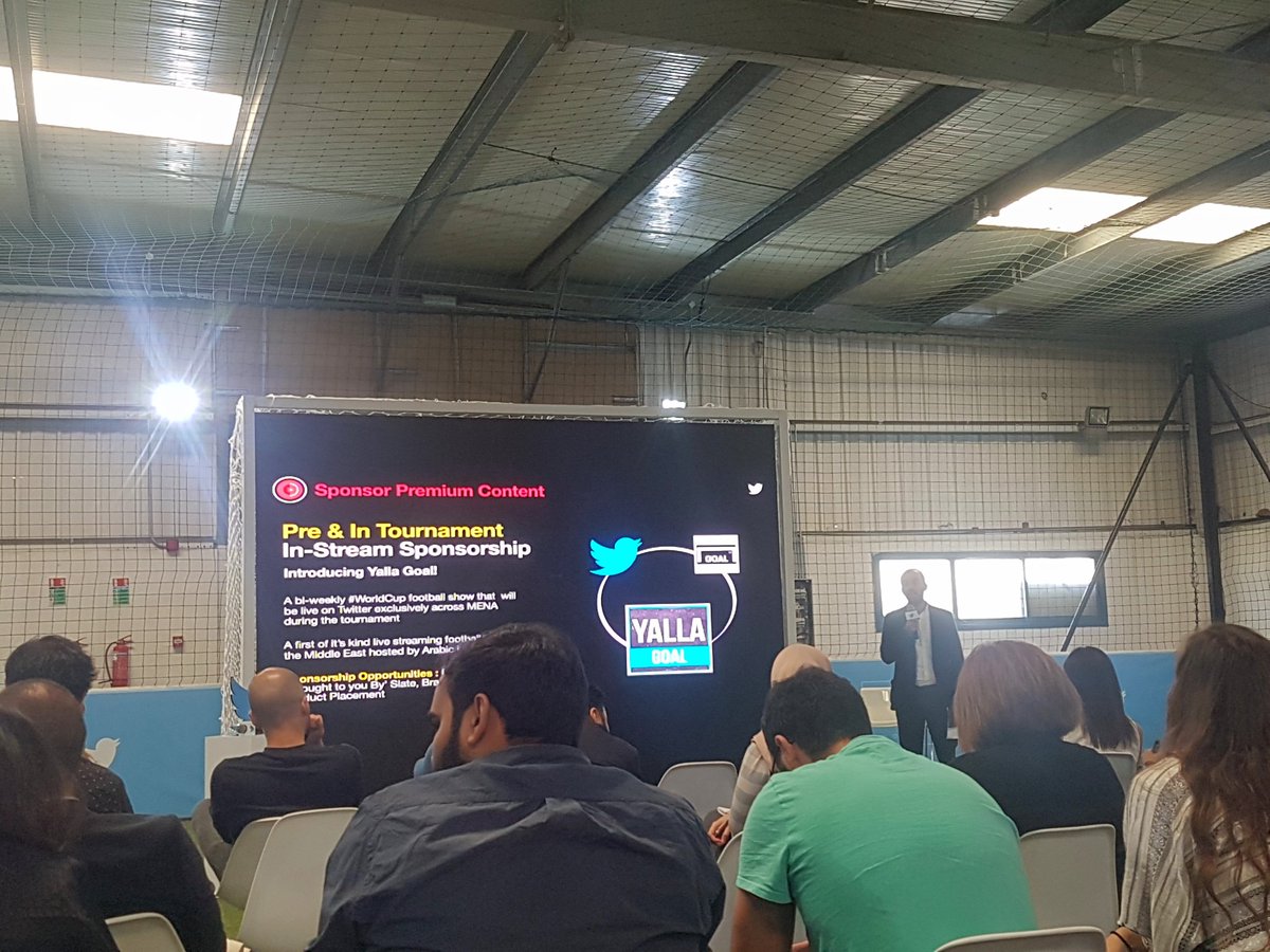 Saadnahas's tweet photo. Twitter &amp; Goal partnering for a live show during the World Cup. Good tie-up #LetsGoFootball https://t.co/yZslQ8h1za