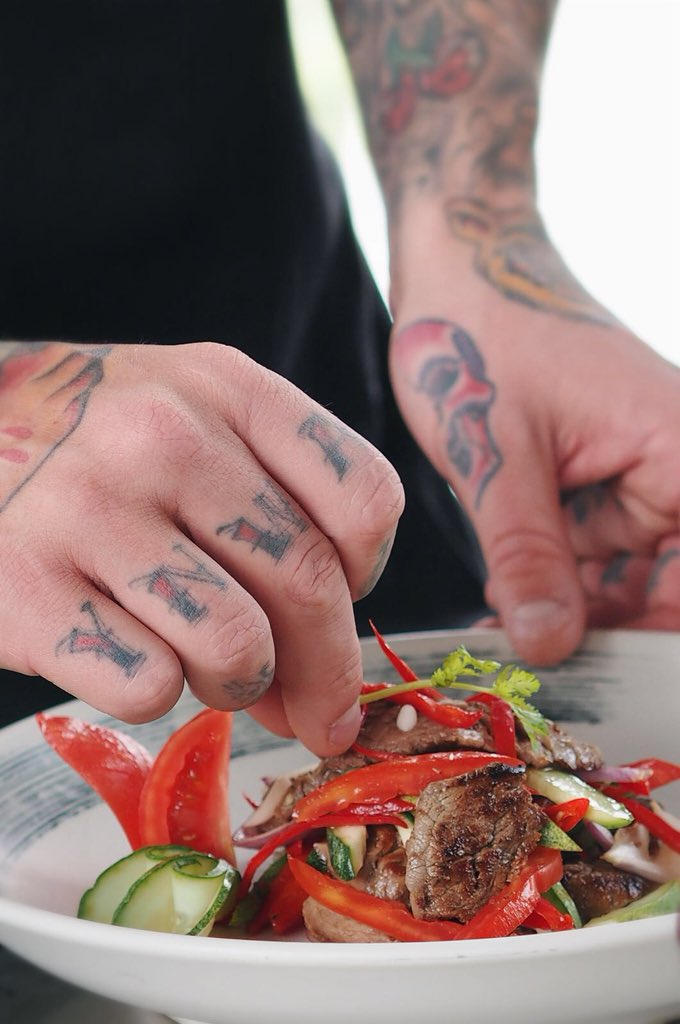 DanielAgger's tweet photo. It’s never too late😂 cooking class at The Crest resort and pool villas Phuket.😎 https://t.co/1u1unsAFwT