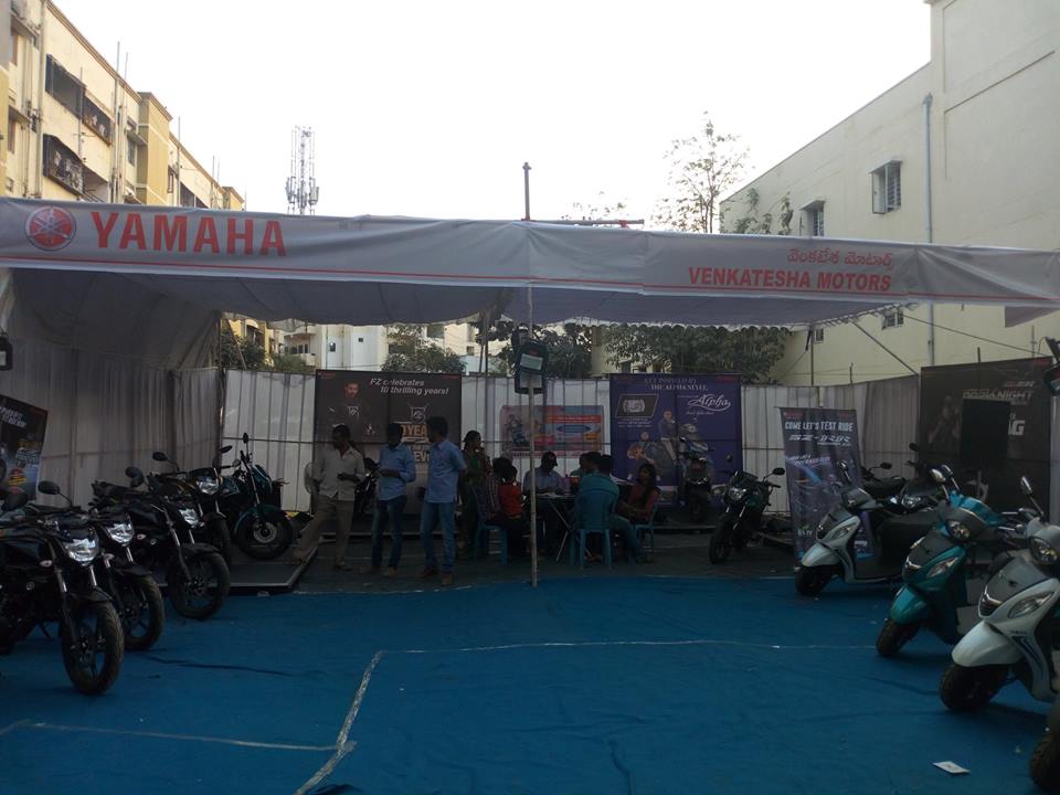 SiplEvents's tweet photo. Walk in to Yamaha Motorcycle Exchange Carnival and Avail special Discounts on Selected Models with Low Down Payment of Just 6999/-
Only 3 Days Loan and Exchange Mela Yousufguda, Near Bharat Petrol Pump X Road - Hyderabad.
#YamahaRacing #YamahaMotor 
Event Executed by: SIPL Events https://t.co/QGPEmpFW9W