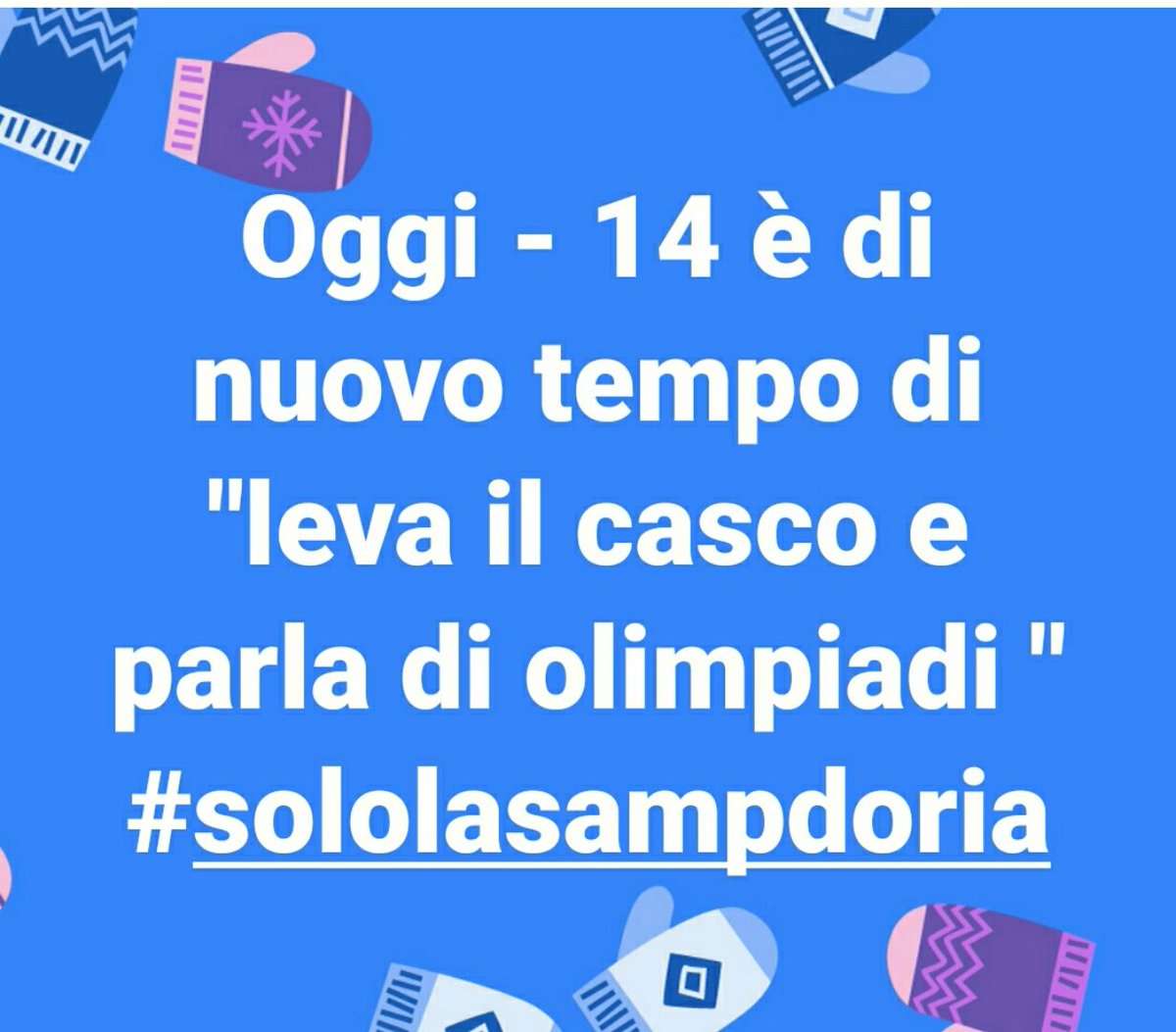 mariaorlanno's tweet photo. #sololasampdoria https://t.co/AWp4UoiaFr