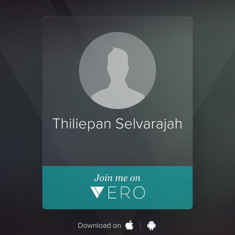 Thiliepan's tweet photo. Join me on Vero.
https://t.co/hbOwZoaxbH
Et nyt socialt medie, som virker spændende. Det har et lækkert interface og er uden reklamer. https://t.co/5PO1S2r7LE