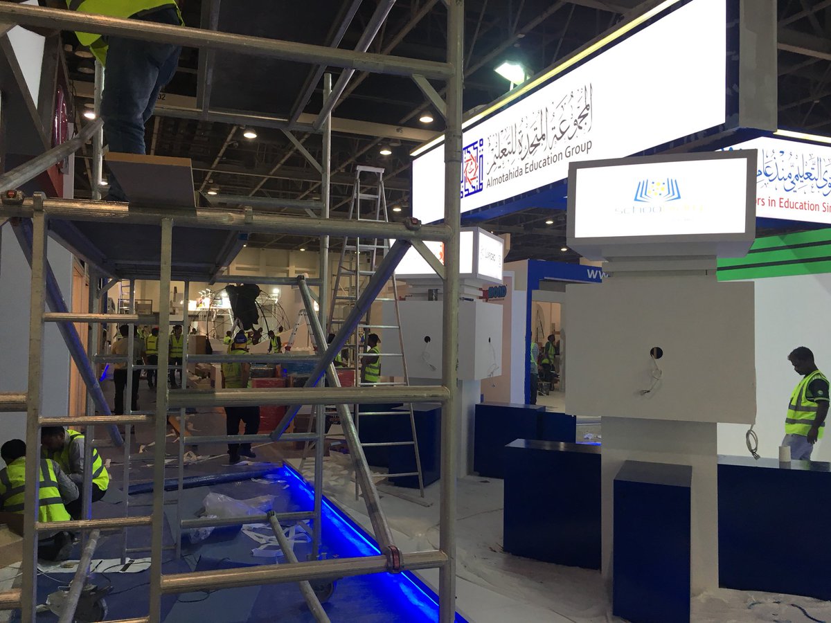 Andrew_Furnware's tweet photo. Getting ready for GESS come see our stand which is well underway with initial set up! #GESS2018 #Furnware https://t.co/JFFeEU5uhK