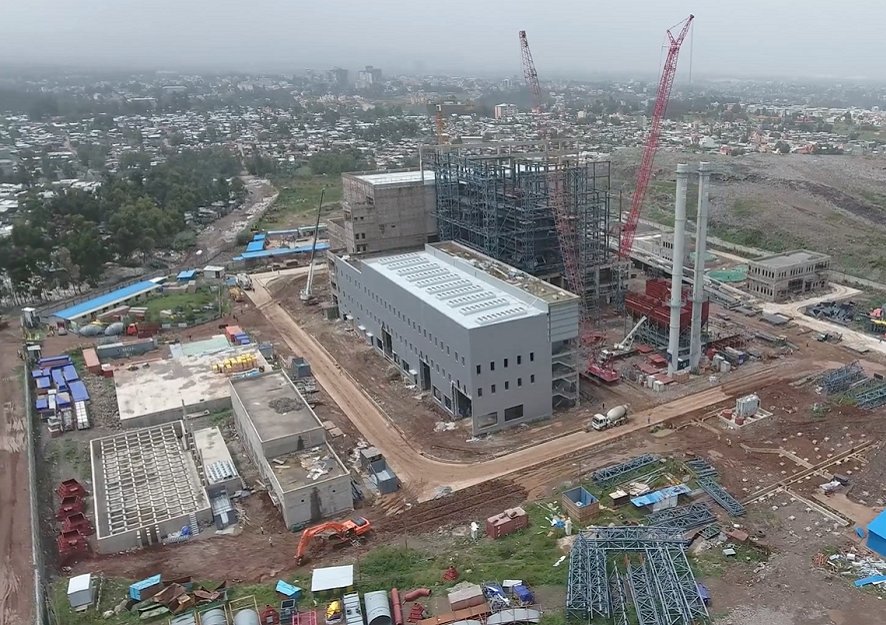 350's tweet photo. Ethiopia is building Africa’s first energy plant that converts trash into electricity: https://t.co/VT8q5pJXYT https://t.co/q74aVgRYea