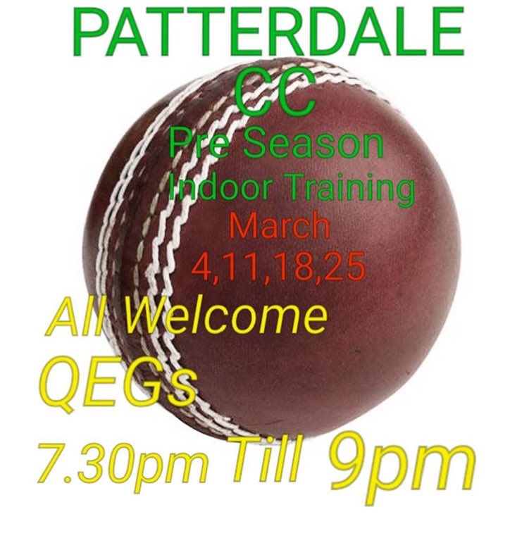 Following on from our first tweet, our pre season training starts this coming Sunday. Always on the look out for new players, all welcome! Please retweet to spread the word! Come and play at one of Britain most beautiful cricket grounds! 
<a href="/CumbriaCrack/">Cumbria Crack</a> <a href="/EVCL2017/">EVCL</a> <a href="/CumbriaCricket/">Cumbria Cricket Board</a>