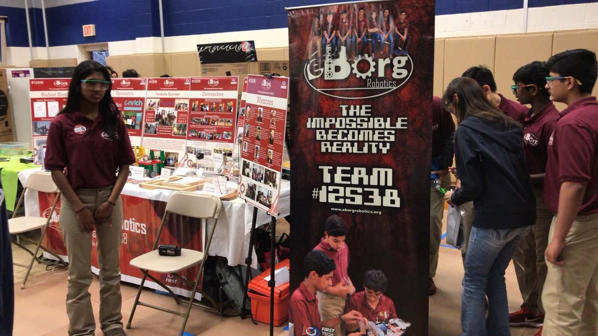 _eborgrobotics's tweet image. Congratulations to Team eBorg Robotics for being selected in NJ to advance to the East Super-Regional Championship Tournament!!!!

That’s two successful competitions for eBorg Robotics this past weekend! (NJ/PA) Next stop: Eastern Super Regionals! #vertellus #firstftc