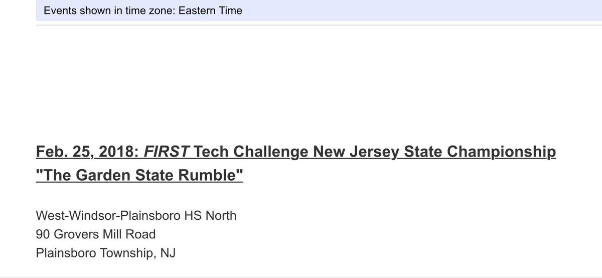 _eborgrobotics's tweet image. Congratulations to Team eBorg Robotics for being selected in NJ to advance to the East Super-Regional Championship Tournament!!!!

That’s two successful competitions for eBorg Robotics this past weekend! (NJ/PA) Next stop: Eastern Super Regionals! #vertellus #firstftc