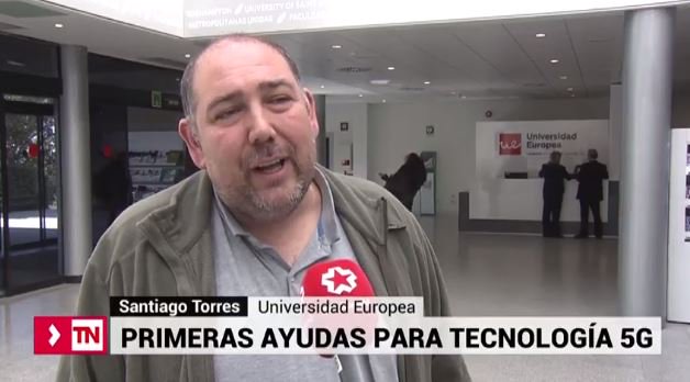 📺 Santiago Torres, profesor de <a href="/IngenieriaUE/">Ingeniería UE</a>, analiza en <a href="/InformativosTM/">Telenoticias Telemadrid</a> el desembarco de la tecnología #5G en España y sus beneficios para los usuarios ➡️ goo.gl/SxtqUB