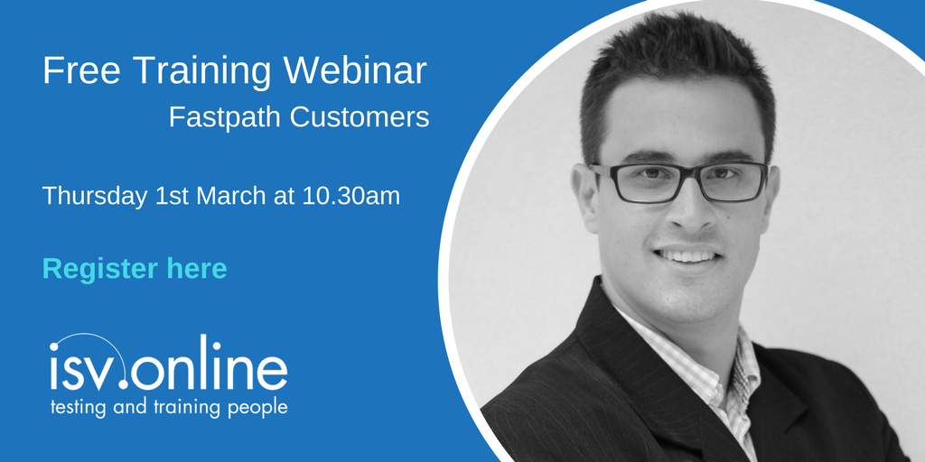 ISVOnline's tweet image. Are you a FastPath customer? ow.ly/Cl6l30iacB0 Don't miss our FREE training webinar this Thursday at 10.30am #recruitment #webinar