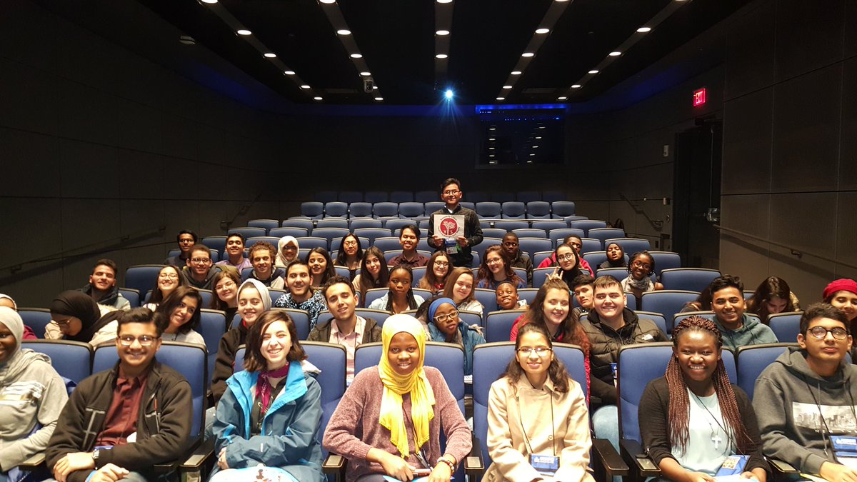 We are at the <a href="/Newseum/">Newseum</a> eager to start our interesting seminar about the First Amendment Freedoms. #KLYES15 #CivEdWeek