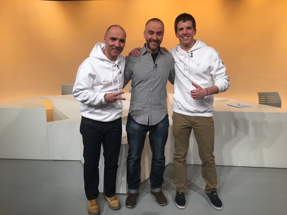 ▶️ Rebem ara Roger Puig, que representarà #Andorra als jocs <a href="/Paralympics/">Paralympic Games</a> de #PyeongChang2018 i ens explica els seus objectius acompanyat del director tècnic de la FADEA, Carlos de Jesús Caiado.
📺 En directe per ATV i andorradifusio.ad