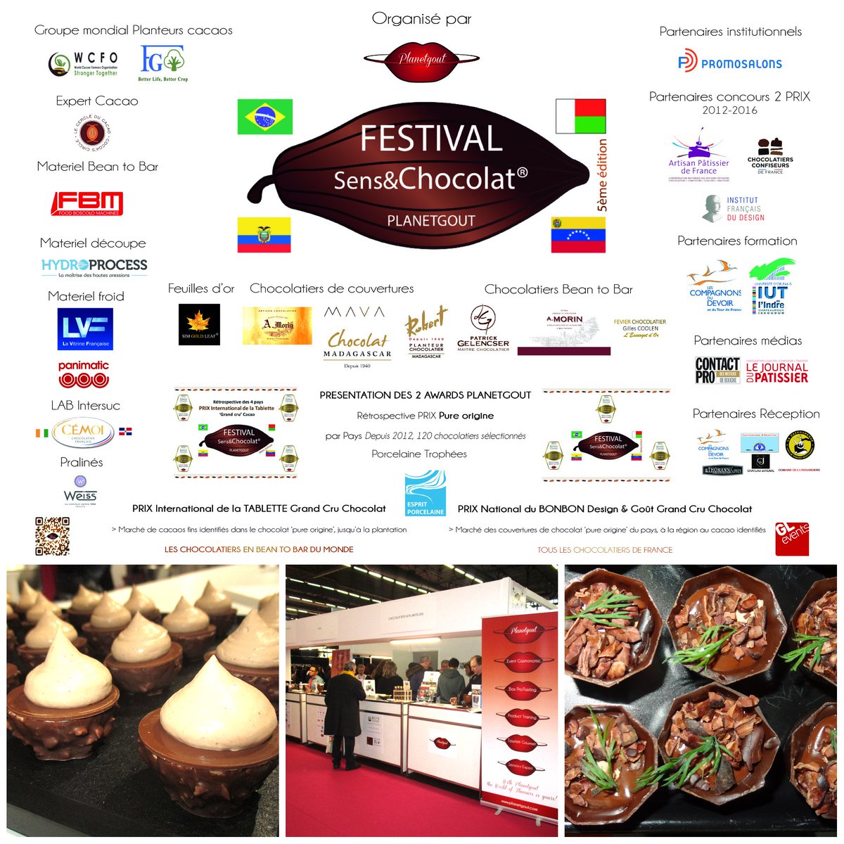 Thank you to all the participants and partners for this festival Sens&amp;Chocolat 2018 at @EuropainFrance