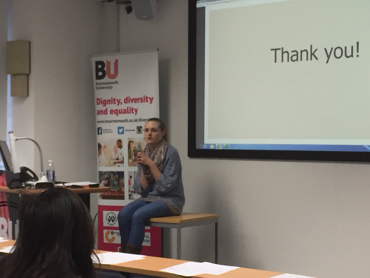 EqualityatBU's tweet photo. Thank you @LeaLucyEvans for talking today 4 #edaw18. Much appreciated #BUED18 talks https://t.co/6xFL5Jt7UE