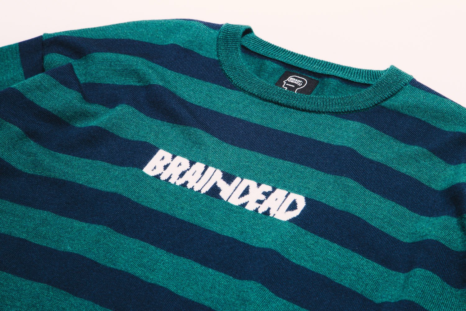 Brain dead split varsity jacket sale