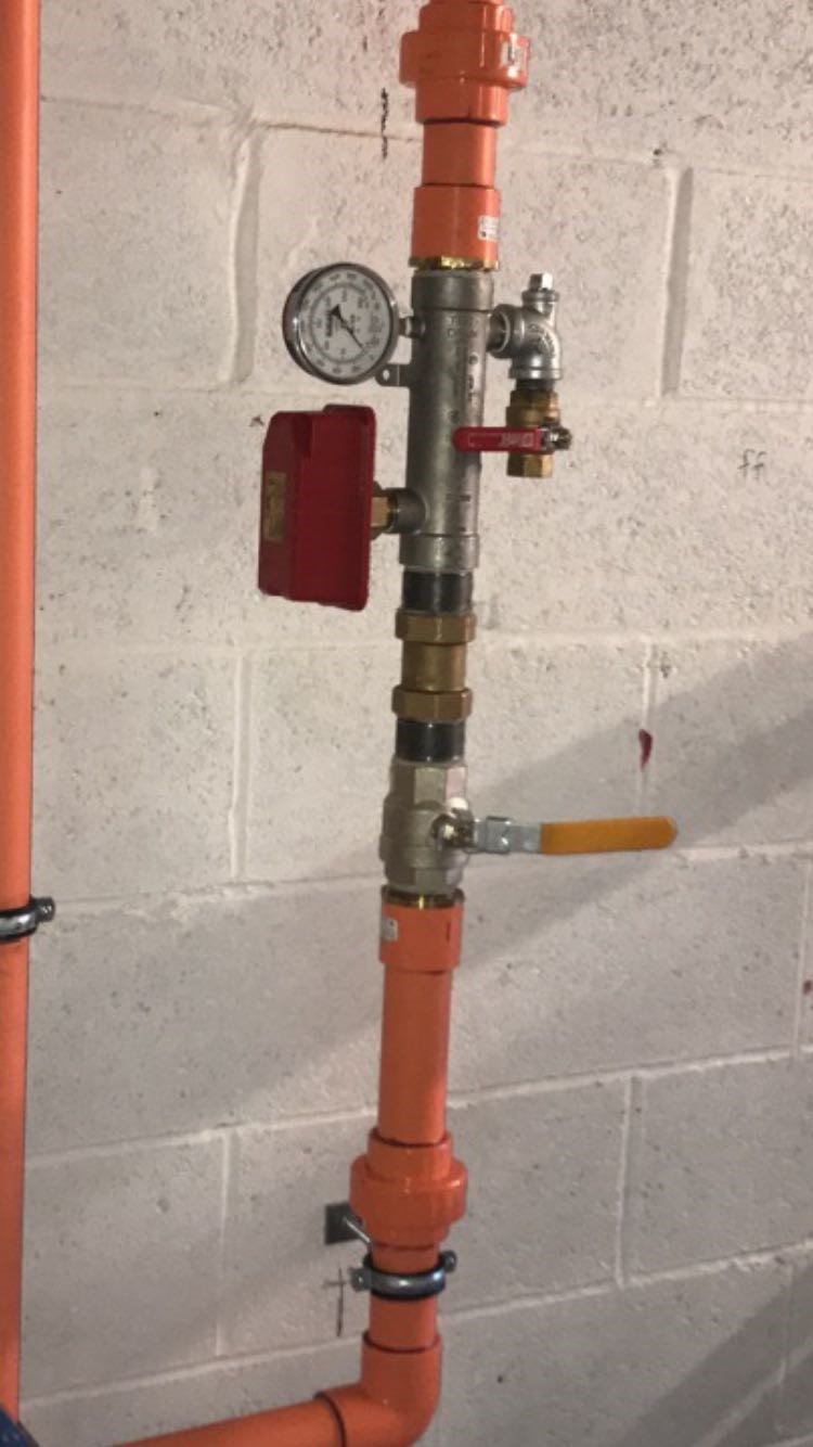 Small Fire Riser Residential Fire Sprinkler Riser Design Fire Sprinkler System