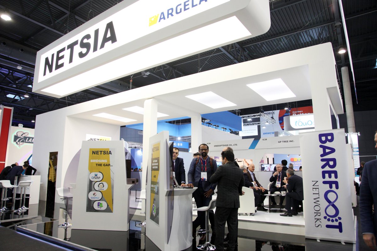 IncNetsia's tweet photo. #Netsia is @MWC18 in Barcelona. Come to visit us at Hall # 1, Stand C40 https://t.co/eQ7u9dKjuk