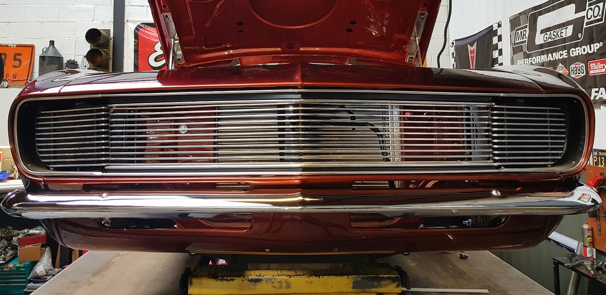 coxy670's tweet photo. Tough front end
#68camaro #Chevrolet #restoration #LS3 https://t.co/pzrCQ4OJtW