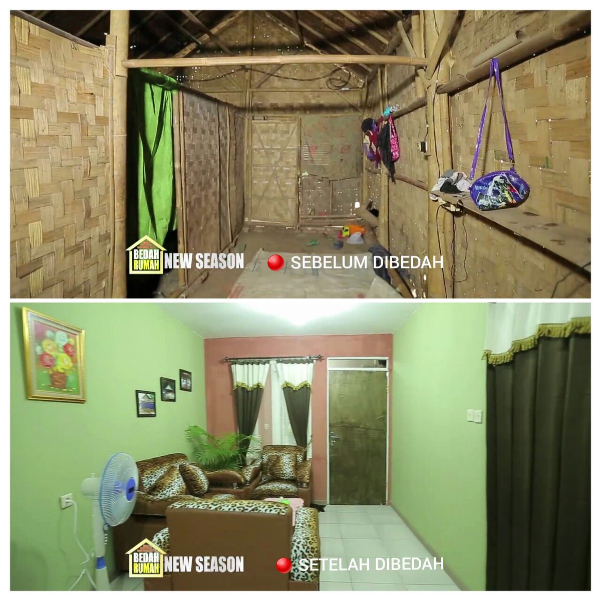 Gambar Takjub Hasil Bedah Rumah Keluarga Pak Hasan Karsita Disulap Gambar Takjub Hasil Bedah Rumah Keluarga Pak Hasan Karsita Disulap
