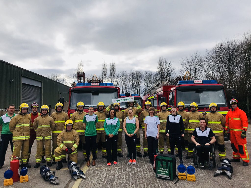 GoTeamNI's tweet image. Northern Ireland Commonwealth Games Team kit for @gc2018 
Big thanks to @NIFRSOFFICIAL for letting us use your Training Centre for our kit packing.  @KukriSports 

#GoTeamNI #ShareTheDream