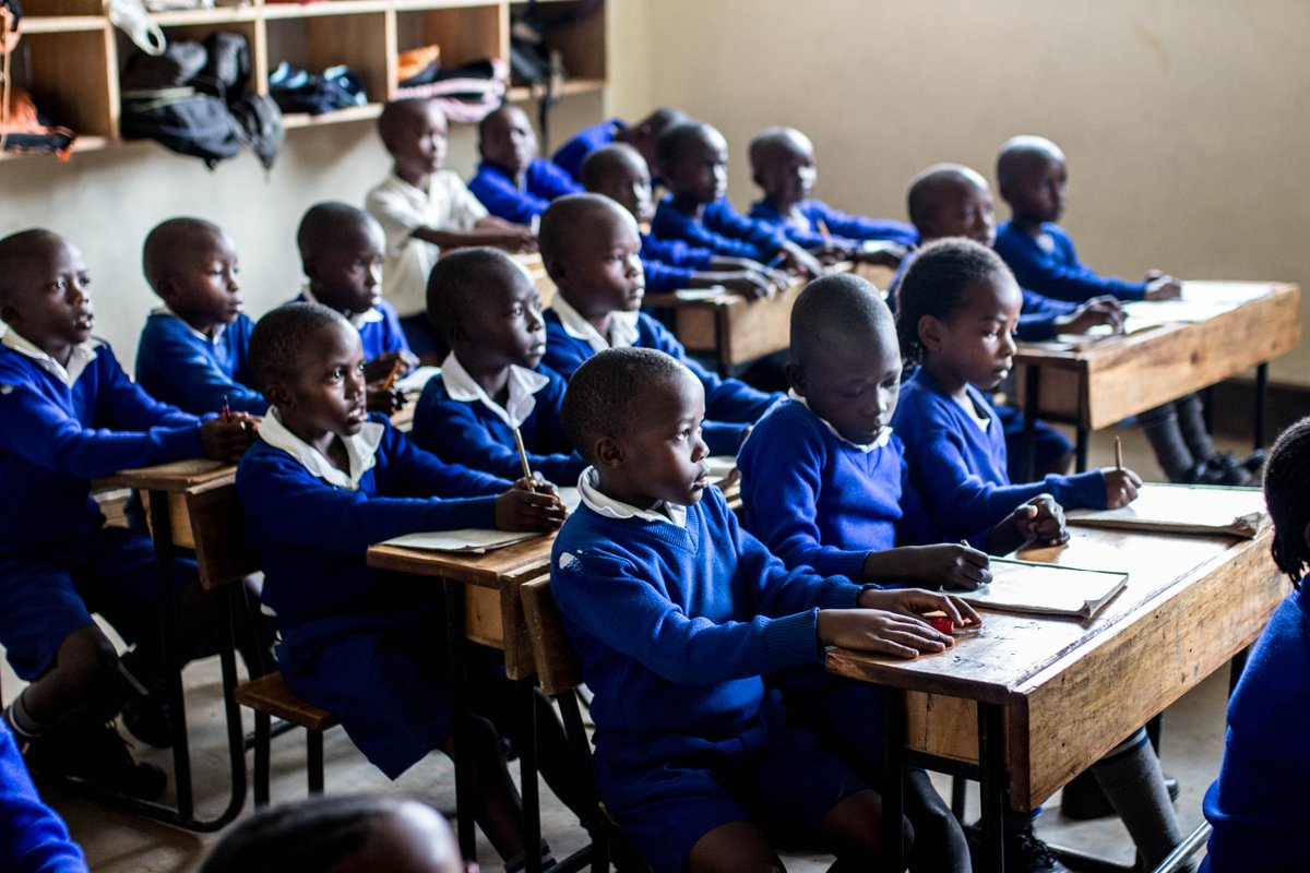 oasisfororphans's tweet photo. No Monday morning blues for us when we get to teach these eager scholars! #EducationMatters #Kenya #OasisForOrphans #EquippingForChange https://t.co/kmbzJMK4Ws