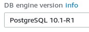 davidesetti's tweet image. #posgresql 10.1 on #RDS? :) :) #aws #pg10