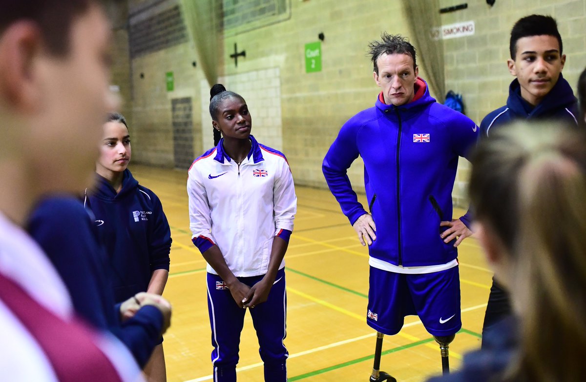 PPS_Sports's tweet photo. PPS pupils had a great morning training with @dinaashersmith and @Marathonchamp for the launch of the 2018 Muller Anniversary Games! (Images via Getty Images) https://t.co/njstVSSSoR