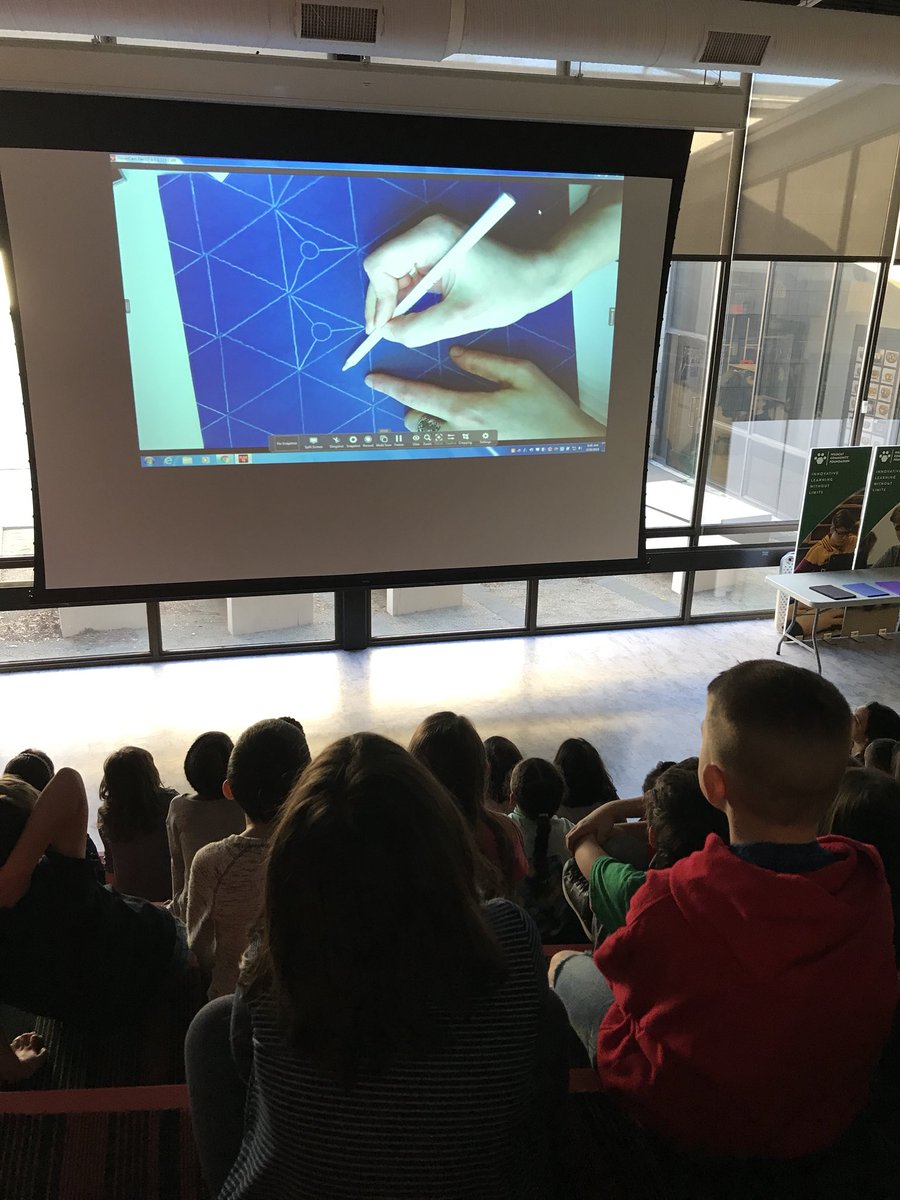 AskupArtEd's tweet photo. M.C. Escher inspiration for first grade tesselations at the Innovation Center.
#mathandartworktogether https://t.co/zzxjqHLkRg