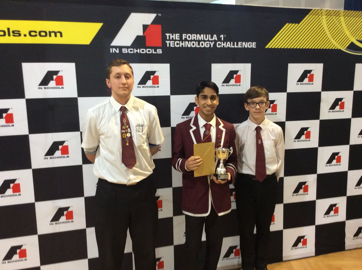 AlloaTechy's tweet photo. Big well done to our @f1inschoolsUK team, they came third place and are off to @SilverstoneUK for the next round! #achievingatalloa https://t.co/K538W5HyMK
