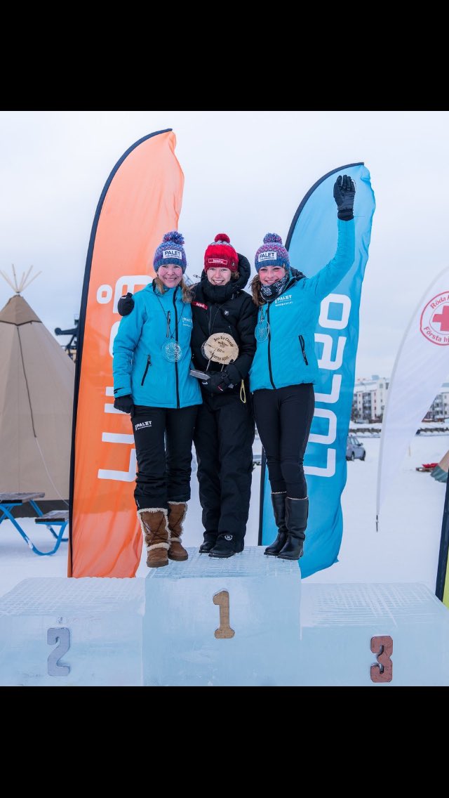 YAY!! 🥉 Derde in de laatste Grandprix in Zweden. #100km #-20 #lulea #sweden #natuurijs