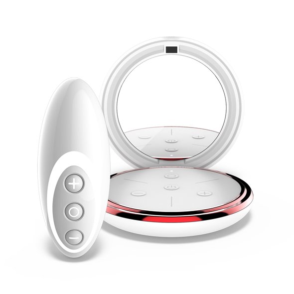 Control vibrator. Solo White.