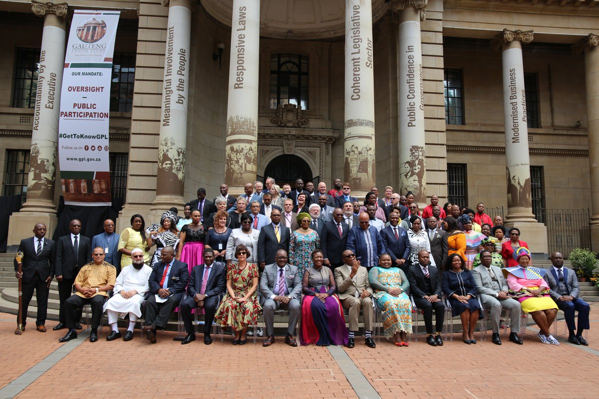 GPLegislature's tweet photo. Thank you for joining us for #GPSOPA2018 and the official opening of our Legislature. We look forward to breaking down what this means for policy and you as a citizen of @GautengProvince #GPLOpening2018 https://t.co/khDxp1Z9ex