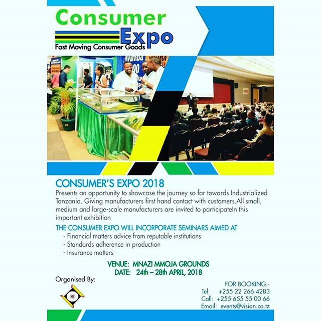 Vision847's tweet image. Consumer Expo another platform for customer meeting producer towards Industrialised Tanzania. Sales, Promotions and Product Activations this is the place.... booking are open 0655550066