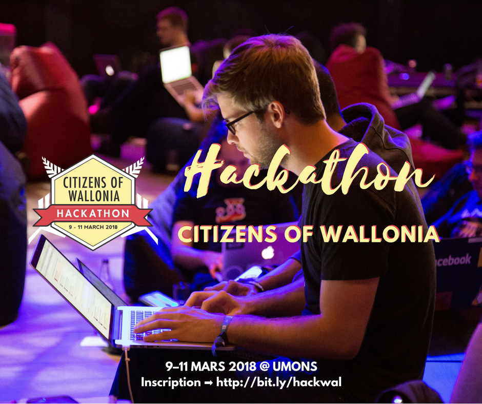 DumontRenaud's tweet photo. Du 9 au 11 mars prochain, ne manquez pas le #hackathon @citizensofwallo. https://t.co/9pbZbrrYHw Un jury technique sera là pour valoriser le travail des développeurs. Votre mission : les faire rêver, leur en mettre plein les yeux. Soyez fier d'être développeur, et montrez-le ! ✊ https://t.co/SqyhpDl3NM