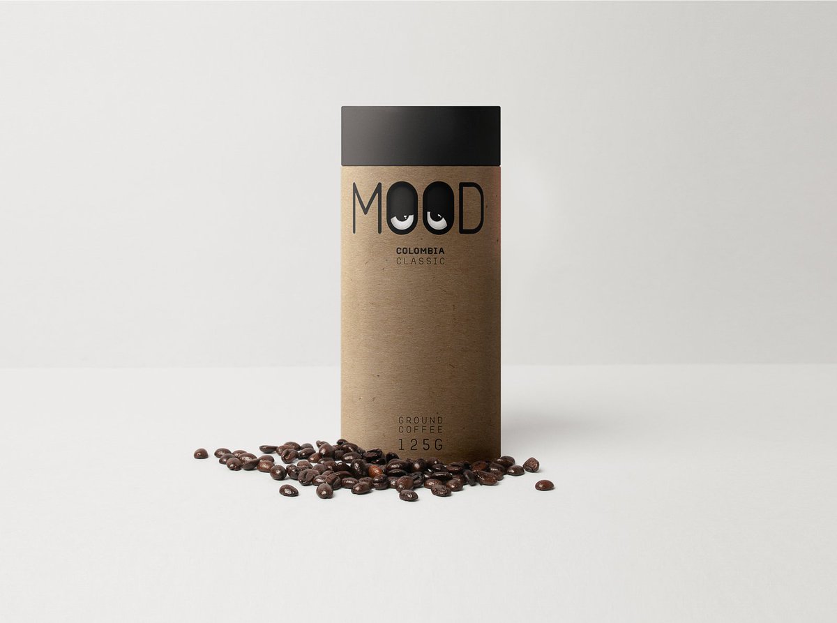 Mood #Coffee #packaging #design concept by David Hovhannisyan - packagingoftheworld.com/2018/02/mood-c…