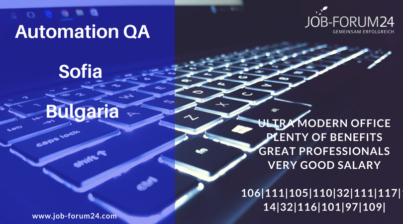 JobForum24's tweet photo. Seeking Automation QA in Sofia.

C# .NET JavaScript MS-SQL

#automation #qa #developer #testing https://t.co/AZ4rgdcF3W