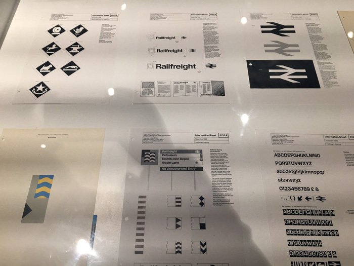 SM_Typ's tweet image. Immersed myself in the past at Design for Rail on Saturday: a compact @SEA_London/@dandad exhibition showcasing Roundel’s identity &amp;amp; work for Railfreight

Ends today –&amp;gt; designforrail.co.uk

#designforrail #corporateIdentity #typography