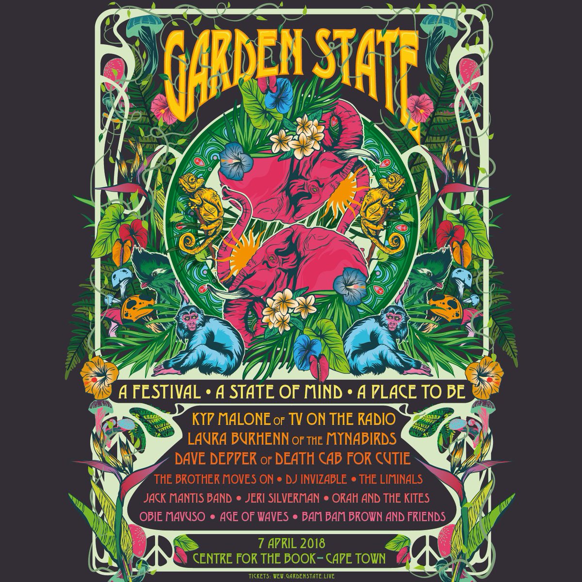 gardenstatelive's tweet image. 💚👆THIS is the Garden State 🌀⭐Phase 1 Early Bird for the #CapeTown launch is nearly sold out! --&amp;gt; gardenstate.nutickets.co.za/7April
 @davedepper @themynabirds @rain_machine  @MRGOLDISME @DJINVIZABLE @obie_mavuso @JeriSilverman @jackmantisband @BamBamBrown1 @JoshuaKGrierson @TheLiminals