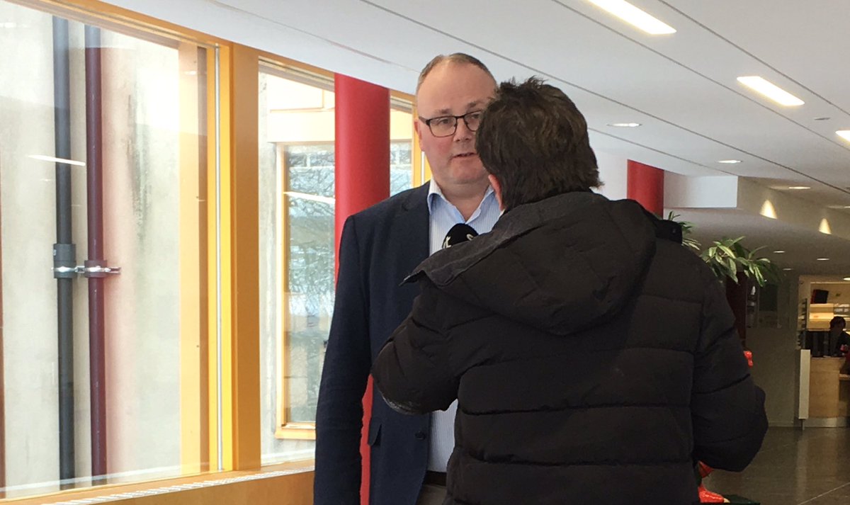 Intervjuas av @SVTvnorrland med anledning av de ambitioner för regionpolitiken jag och <a href="/lenaasplund/">Lena Asplund</a> presenterat idag. Läs om dem här: allehanda.se/opinion/debatt…