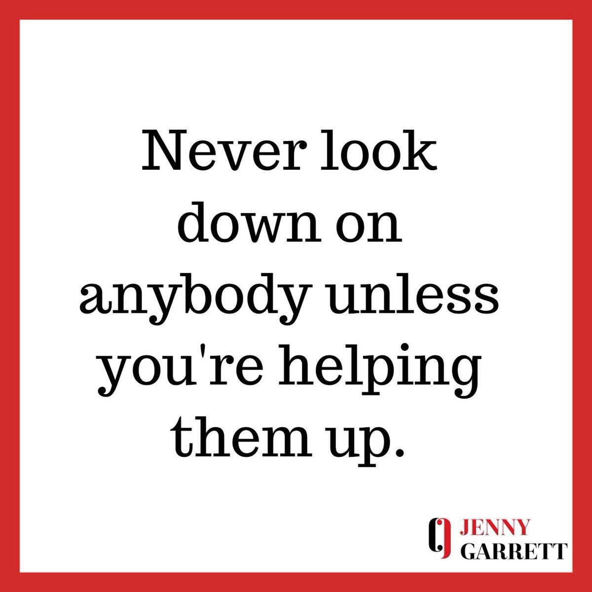 Sharing with you our quote of the week..... 'Never look down on anybody unless you're helping them up.' - Jesse Jackson #MondayMotivation #MondayBlues #Humility #Sisterhood #Happenista #Leadership
