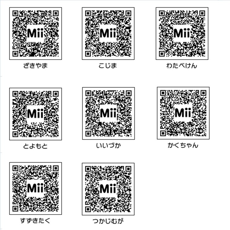 Mii置き場に特化するので、定期的に過去作をまとめて整理を。 人力舎