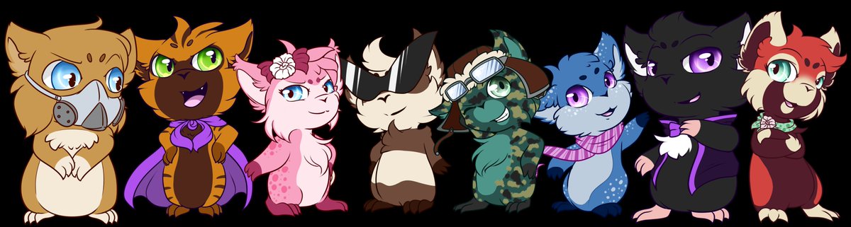 midgardiaRPG's tweet image. It's like they keep multiplying! More amazing #Michtim art from @zyo, including most of the core cast of Midgardia~ We're looking forward to seeing these kids in action again soon! Thanks for sharing your game, with us @GeorgMir 😍