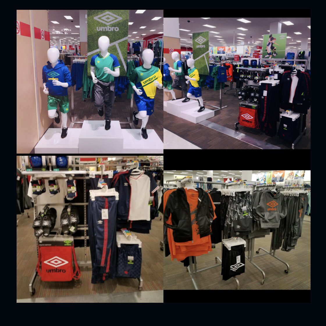 #Target kick and scores with this launch!  #Umbro ⚽️🥅🥇is here and our guests are loving it! #T2259 #G499VMStyle  So proud of you team!!! VM Hanna VM Akeela #GoSales @ColonJosian  <a href="/JRames13/">Jason Ramey</a> <a href="/SextonRob/">Rob Sexton</a> <a href="/MikeYostTGT/">Michael Yost</a>