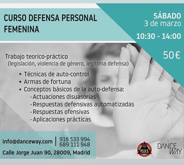 clemen - t - ine (@clemen_t_ine) on Twitter photo Este sábado hay un curso de defensa personal femenina en la escuela de baile más bonita de Madrid <a href="/dancewaymadrid/">DanceWay Madrid</a> Este sábado hay un curso de defensa personal femenina en la escuela de baile más bonita de Madrid <a href="/dancewaymadrid/">DanceWay Madrid</a>