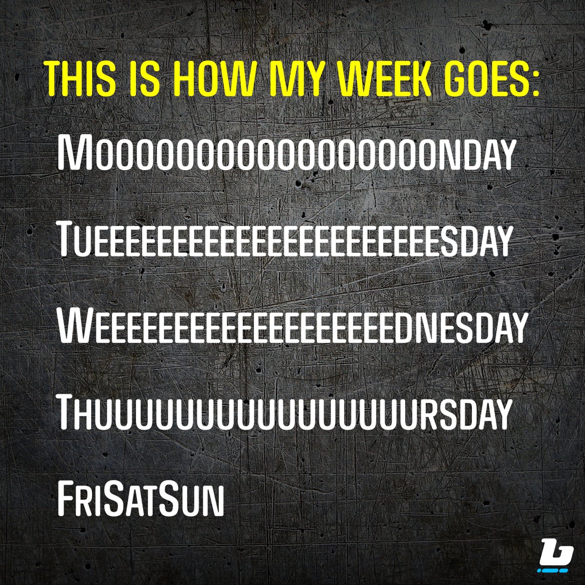 How is it already Monday again! It was like Friday yesterday! 🙈