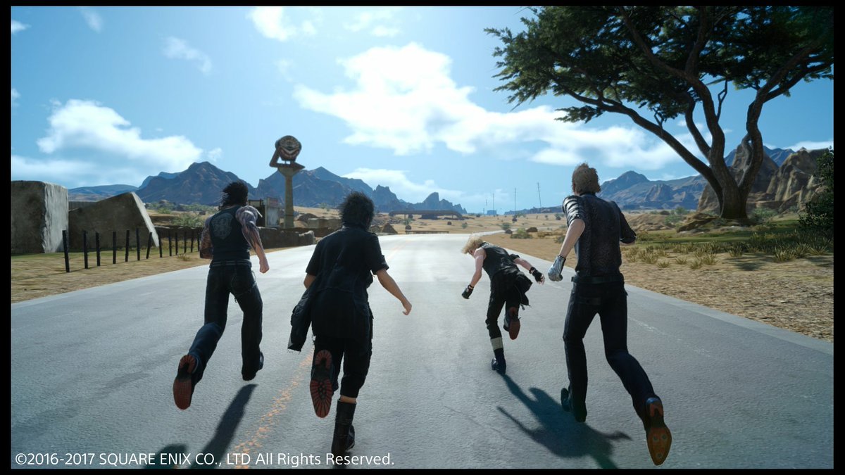 便乗させていただきます！固定ツイにもしてあるけど、やっぱりこれ！FF15だな～って思う！😌
#FFXV #FF15 #お気に入りFF15SS