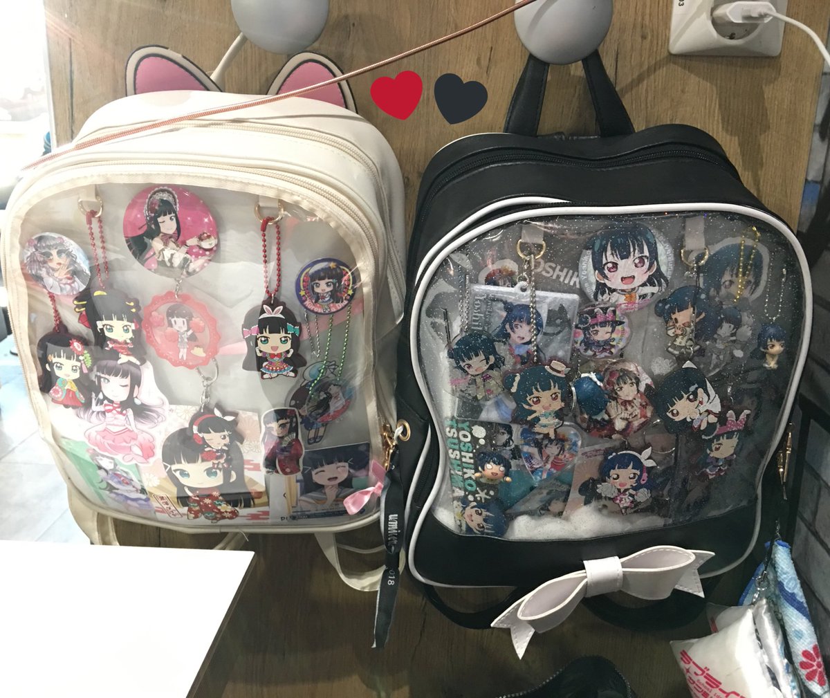 pieckuchi's tweet photo. ダイヤとヨハネ ❤️🖤
#Umicon #Aqours #LoveLiveSunshine https://t.co/McwgAgRGoq