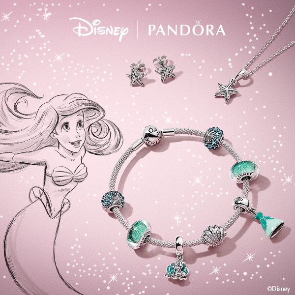 PANDORA_Chelt's tweet photo. 'Look at this stuff, isn't it neat? Wouldn't you say my collection's complete?'
Be like the little mermaid with a gorgeous full Disney Ariel collection!
#DOSeeTheMagic #DOPANDORA #PANDORAxDisney https://t.co/HwdcjOr55Q